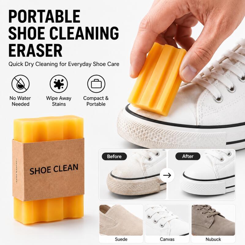 Sneaker Care Cleaner - 1/2/3PCS-Penghapus Noda Sepatu Suede, Blok Pembersih