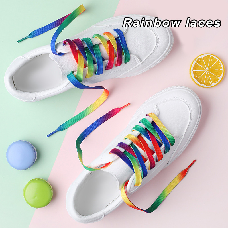 Sneaker Care Accessories - 1 Pasang Tali Sepatu Gradasi Warna-warni