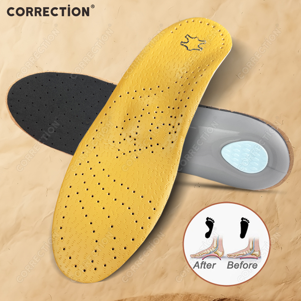 Sneaker Leather Care - Sol Sepatu Ortopedi Kulit Penyangga Lengkung