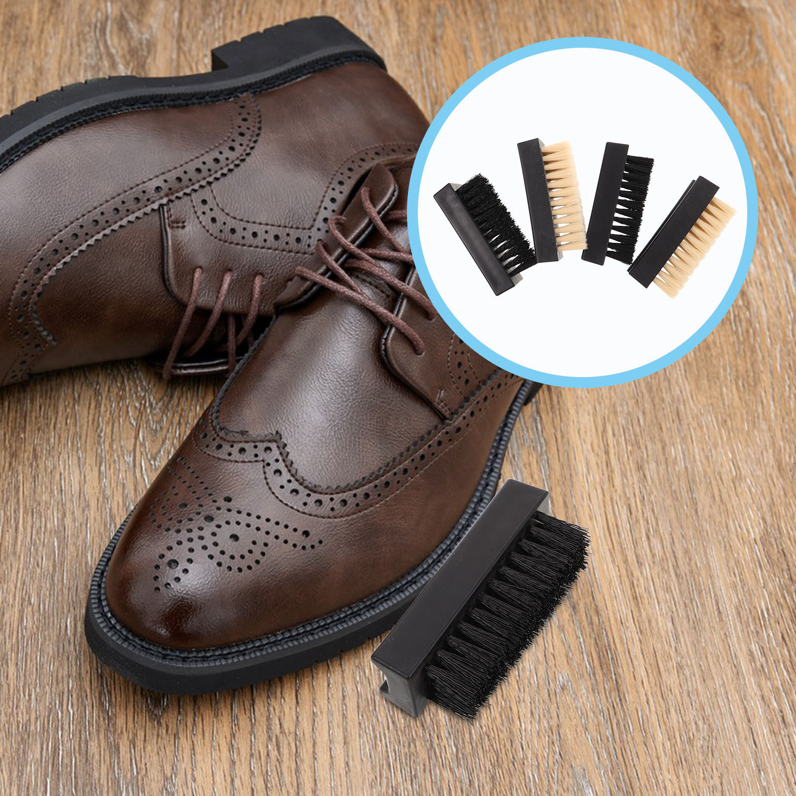 Sneaker Care Cleaner - 4Pcs Set Sikat Pembersih Sepatu Multifungsi