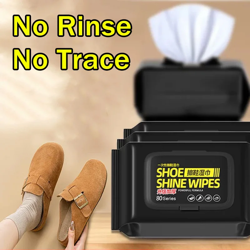Sneaker Cleaning Kit - Tisu Pembersih Sepatu Portabel Tanpa Bilas,
