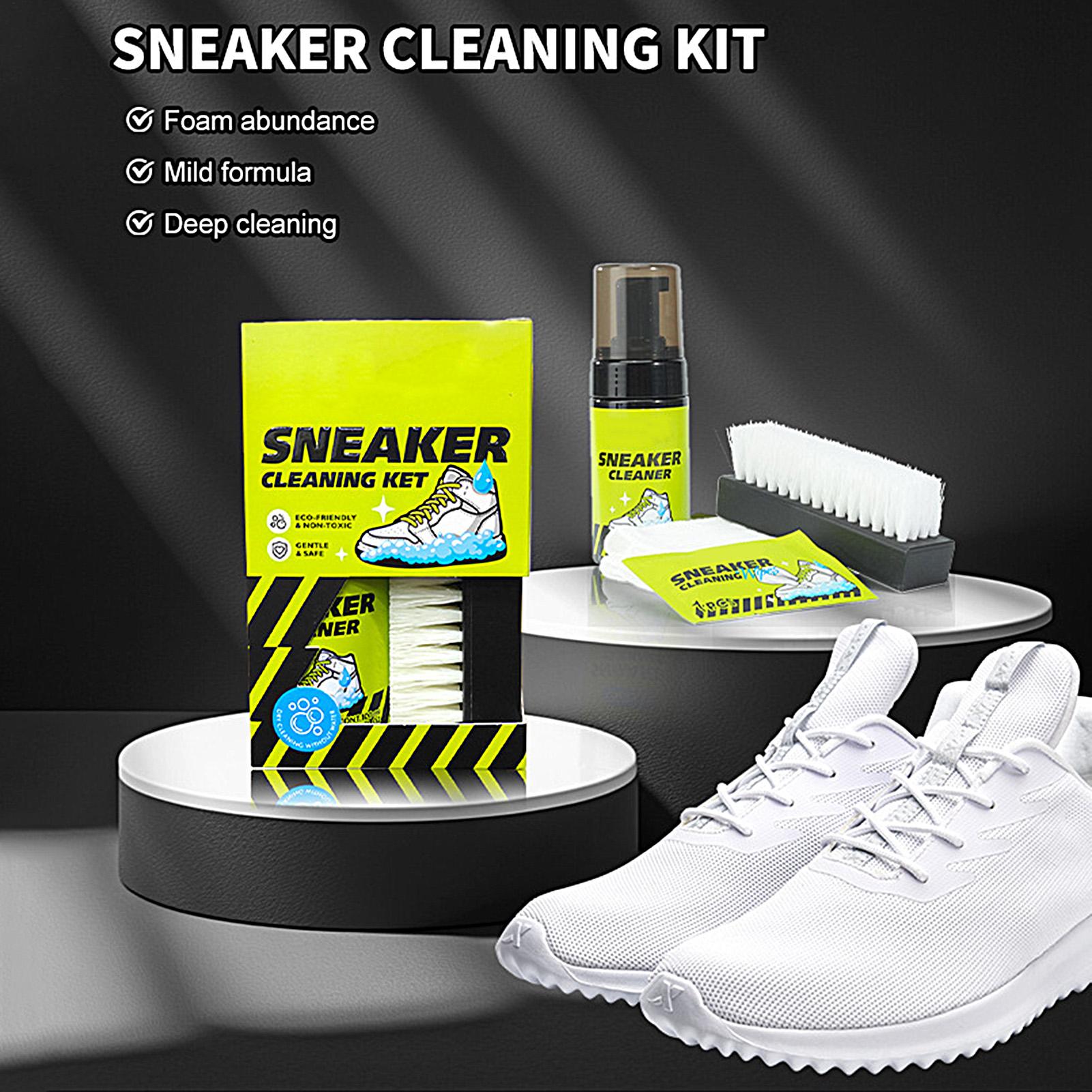 Pembersih Sepatu 4 Buah 100ml  - Sneaker Care White ulasan dan harga