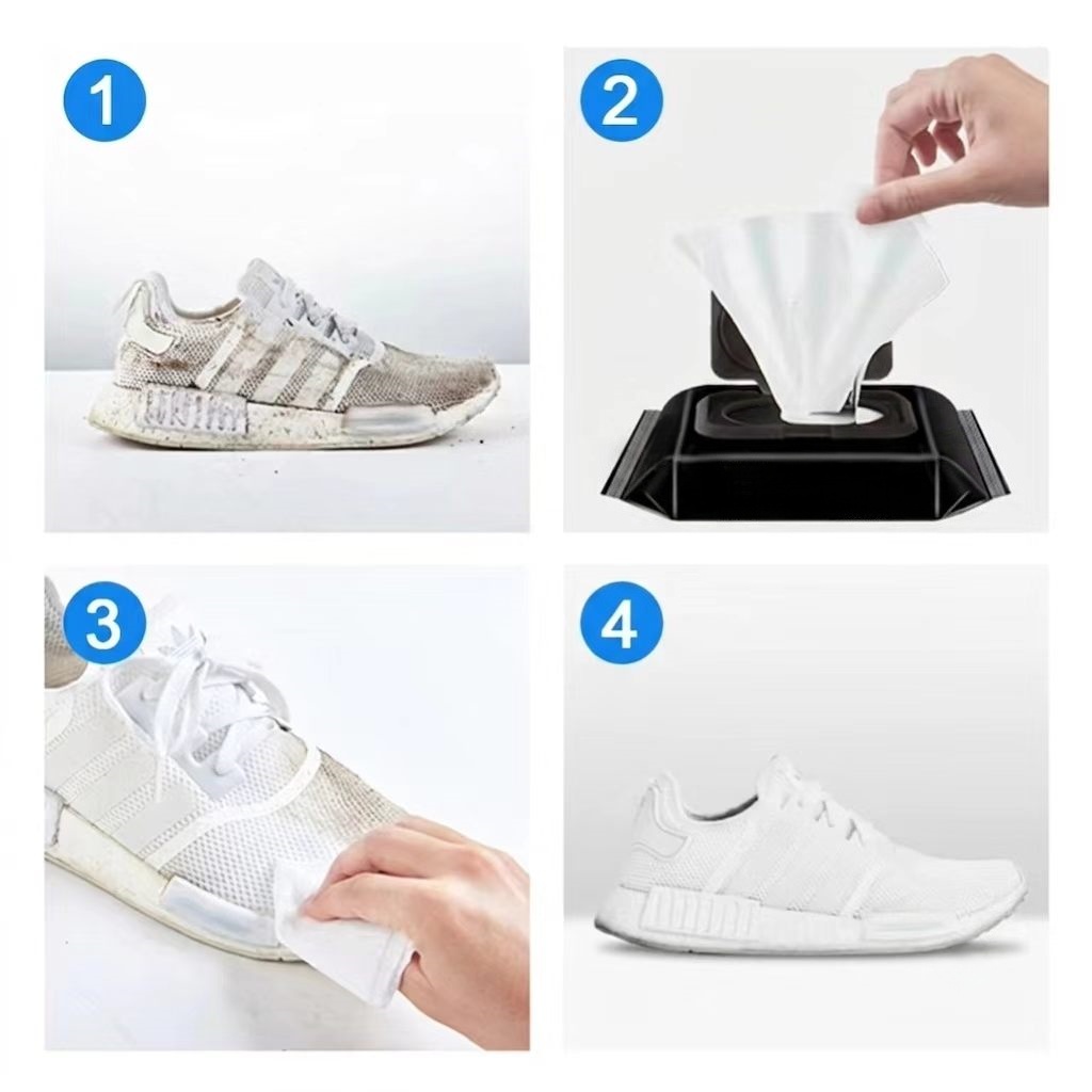 Tisu Pembersih Sepatu Sekali P - Sneaker Care White ulasan dan harga
