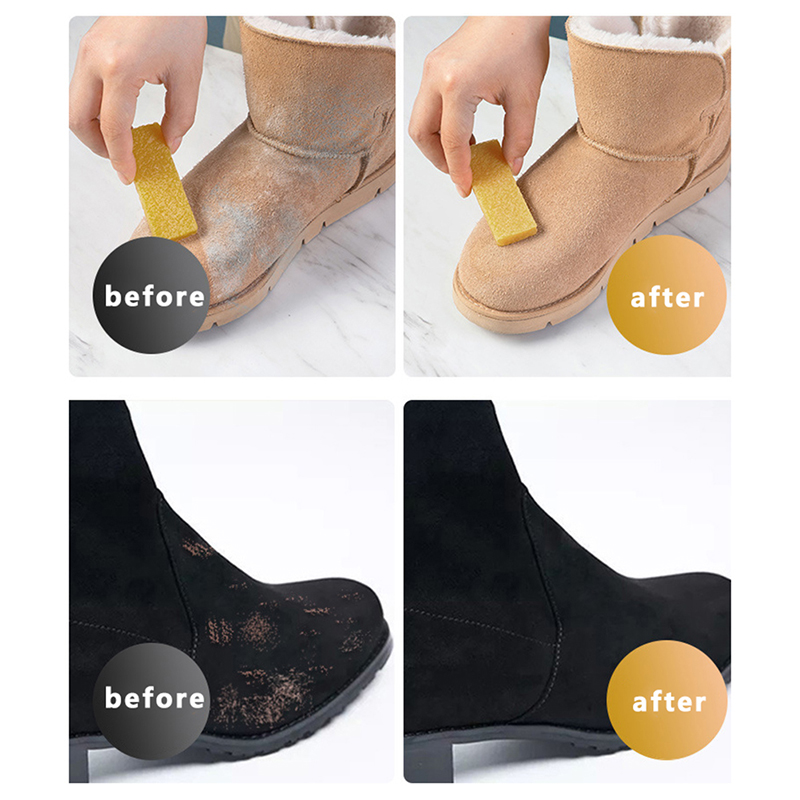 Penghapus kulit Suede, Pembers - Sneaker Cleaning Kit ulasan dan harga